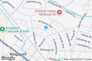 Map image of the property - 122 W Wanola Ave