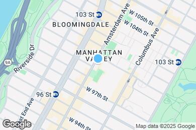 Map image of the property - 801 Amsterdam Ave