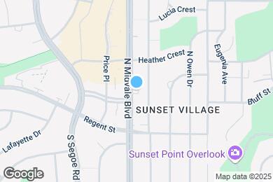 Map image of the property - 305 N Midvale Blvd