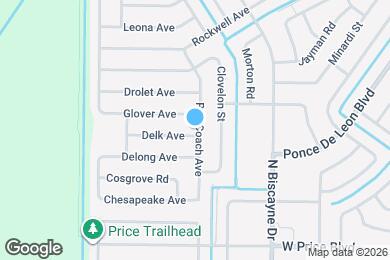Map image of the property - 8310 Delk Ave