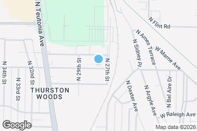 Map image of the property - 2716 W Oriole Dr