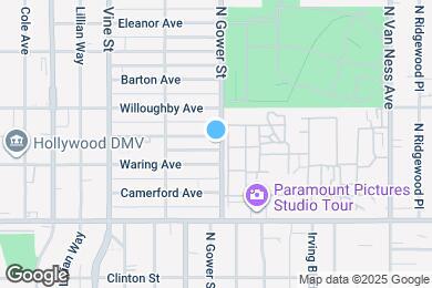 Map image of the property - 823 Gower St