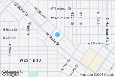 Map image of the property - 2104 W State St
