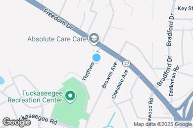 Map image of the property - 1735 Thriftwood Dr