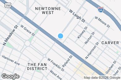 Map image of the property - 1510 W. Broad Street