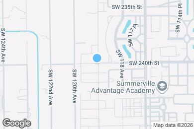 Map image of the property - 11904 SW 240th St