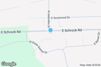 Map image of the property - 1345 E Brant Cir