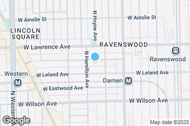 Map image of the property - 2119 W Giddings St