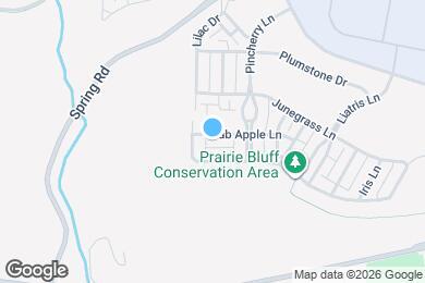 Map image of the property - 15587 Crab Apple Ln