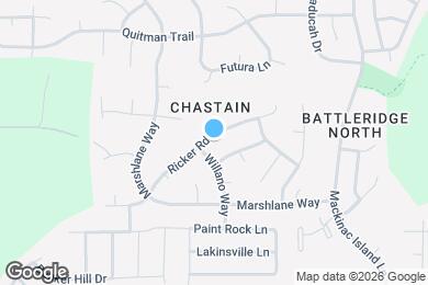 Map image of the property - 6012 Ricker Rd