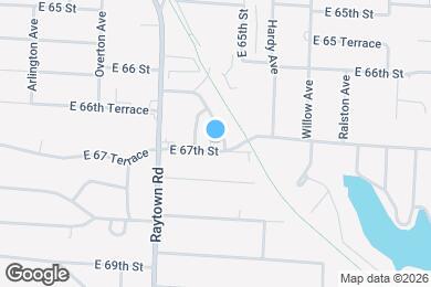 Map image of the property - 6650 Maywood Ave