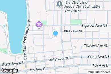 Map image of the property - 504 Eastside St NE