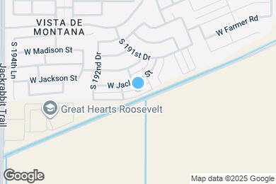 Map image of the property - 19184 W Harrison St