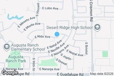 Map image of the property - 2551 S Drexel