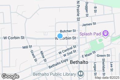 Map image of the property - 217 W Corbin St