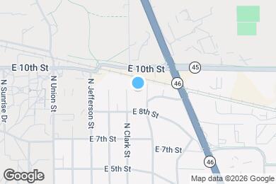 Map image of the property - 425 N Hillsdale Dr