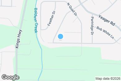 Map image of the property - 5916 S Quail Dr