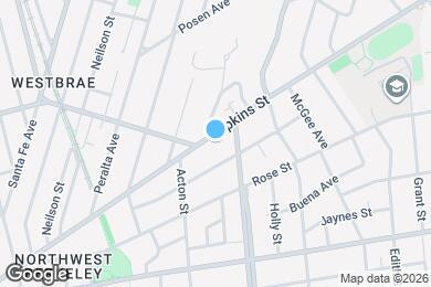 Map image of the property - 1456 Hopkins St