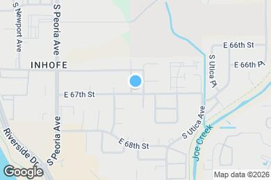 Map image of the property - 6647 S Rockford Ave