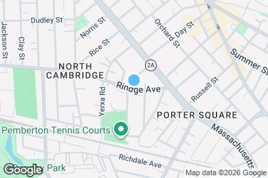 Map image of the property - 53 Rindge Ave