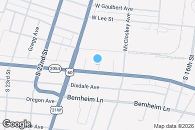Map image of the property - 1824 La Salle Pl