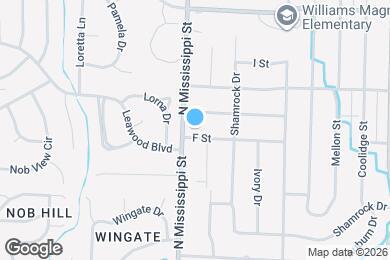 Map image of the property - 7518 F St