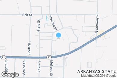 Map image of the property - Sundance Townhomes