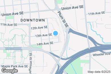 Map image of the property - Cedar Pointe Apartments