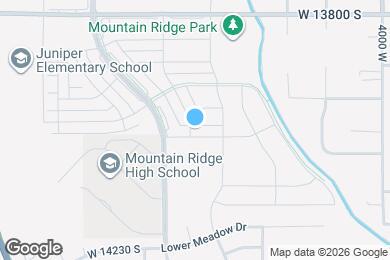 Map image of the property - 4344 W Rex Peak Wy