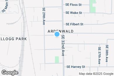Map image of the property - 3108 SE Olsen St