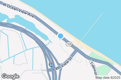 Map image of the property - 487 W Ocean View Ave