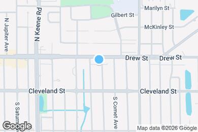 Map image of the property - 114 N Meteor Ave