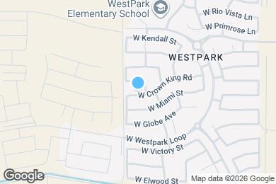 Map image of the property - 25850 W Crown King Rd