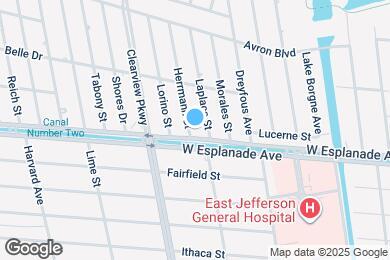 Map image of the property - 4413 Herrmann St