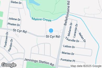 Map image of the property - Villa St Cyr Apartments