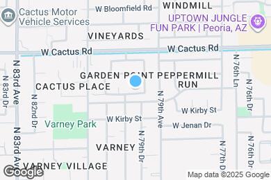 Map image of the property - 7934 W Laurel Ln