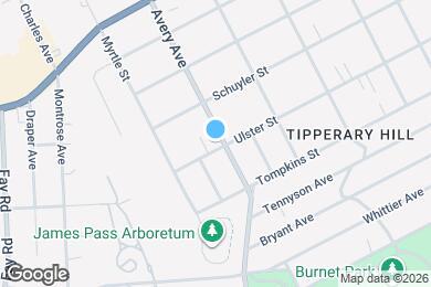 Map image of the property - 201 Avery Ave