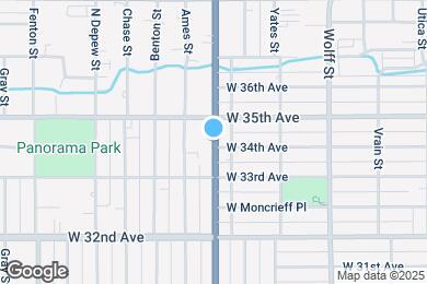 Map image of the property - 3371 Sheridan Boulevard