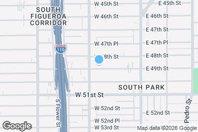 Map image of the property - 239 W 49th St