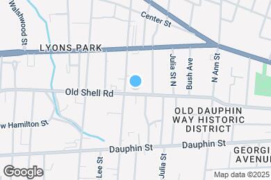 Map image of the property - 1412 Old Shell Rd