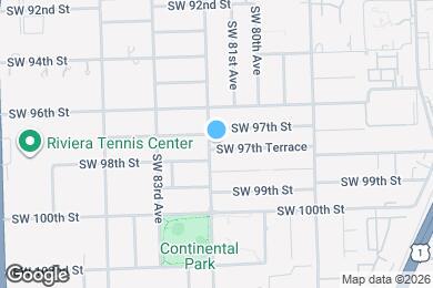 Map image of the property - 8121 SW 97th Ter