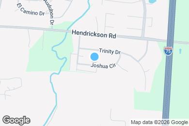 Map image of the property - 2281 Joshua Cir