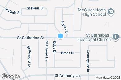 Map image of the property - 2280 St Catherine St