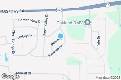 Map image of the property - 25 Penny Ln