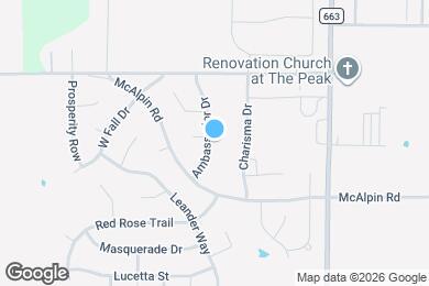 Map image of the property - 5202 Ambassador Dr