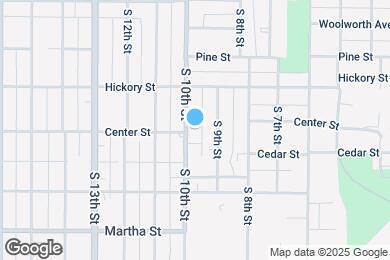 Map image of the property - 1737 S 10th St