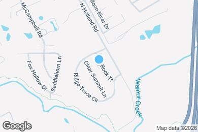 Map image of the property - 1813 Rim Rock Tr