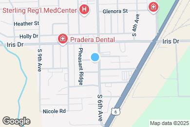 Map image of the property - 1700 S 6th Ave