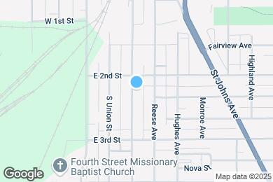 Map image of the property - 1119 S Central Ave