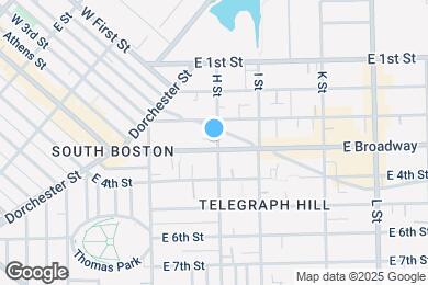 Map image of the property - 564 E Broadway